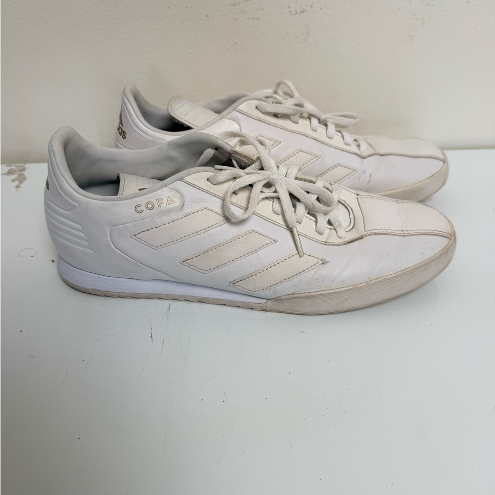 Adidas DB1880 Copa Super Men's Indoor Soccer Shoes White US Size 10